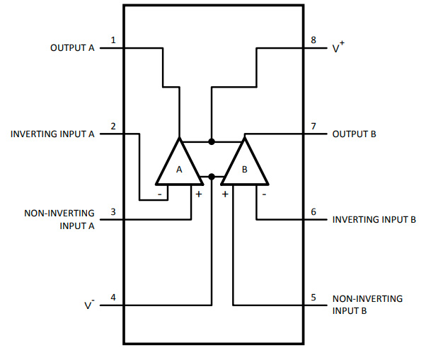 LM4562MAX/NOPB : Connection diagram